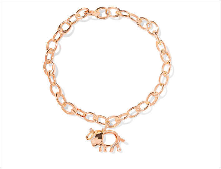 Tiffany, bracciale in oro rosa Save the Wild. Prezzo: 3130 euro
