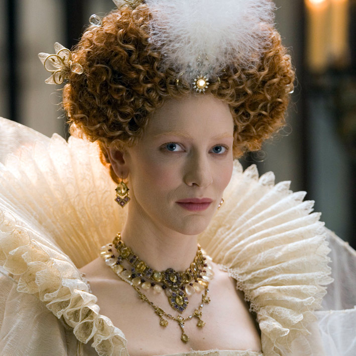 I gioielli di Diego Percassi indossati da Cate Blanchett nel ruolo della regina Elisabetta