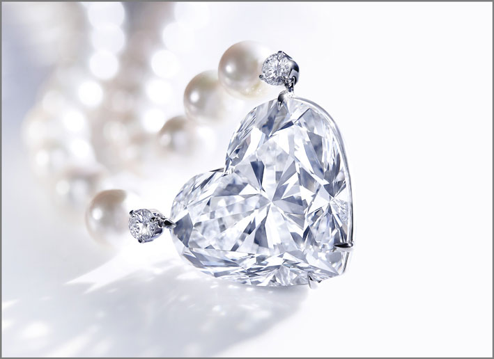 La Légende, diamante a cuore di 92,15 carati di Boehmer et Bassenge venduto per 14,9 milioni