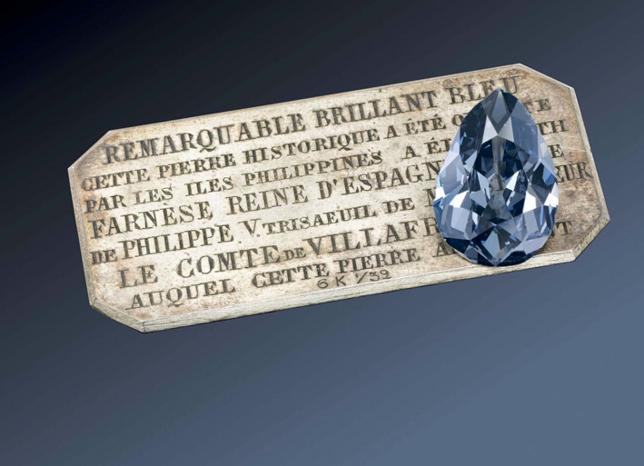 Il diamante Farnese Blu