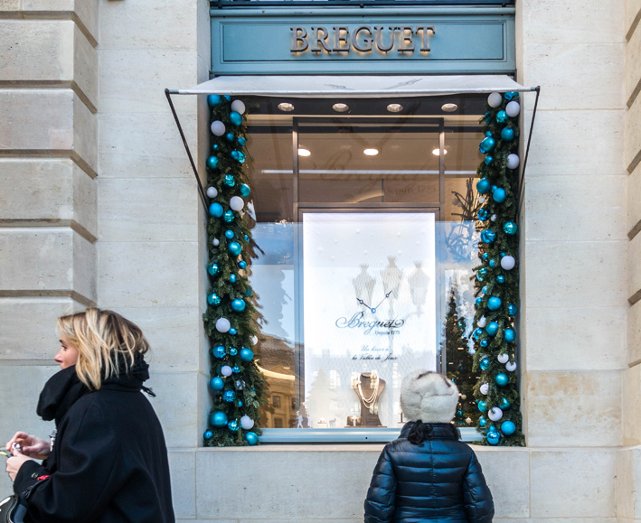 Shopping in Place Vendôme, Parigi