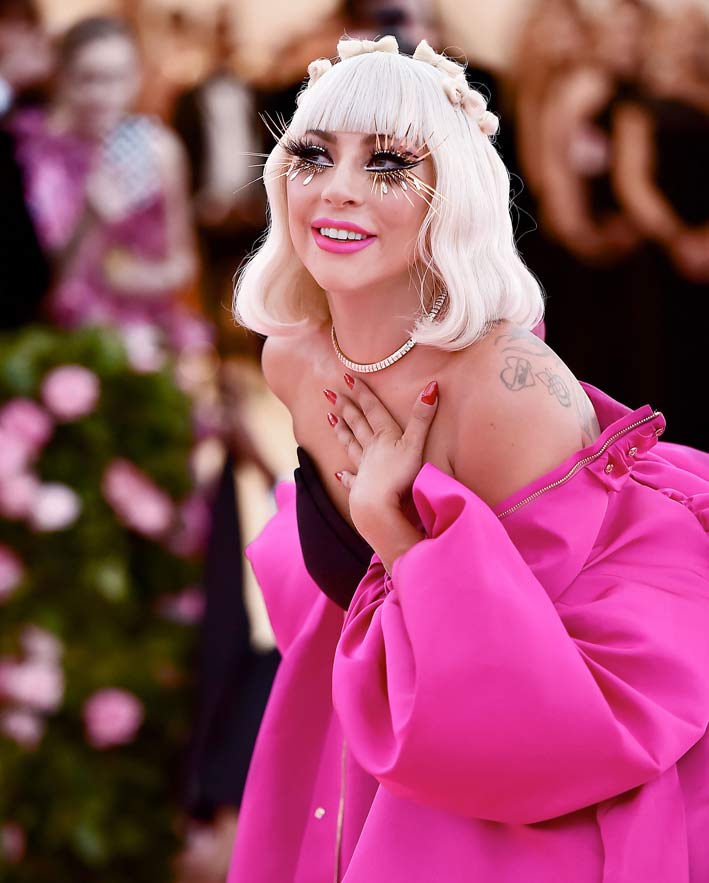 Lady Gaga con i gioielli di Tiffany