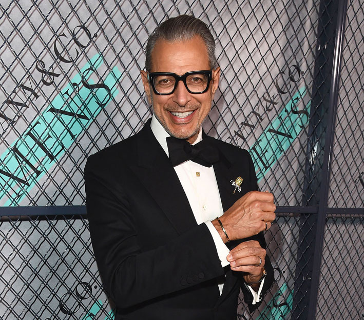 L’attore e musicista Jeff Goldblum all’evento di presentazione della collezione Tiffany Men’s a Los Angeles