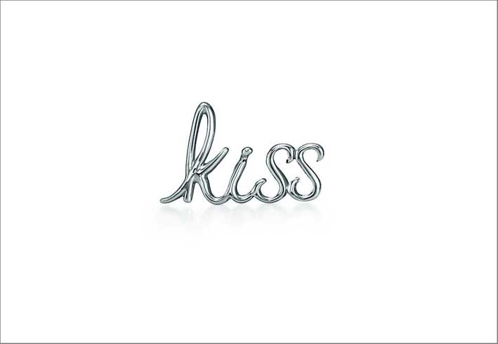 Orecchino singolo Kiss, collezione Graffiti di Paloma Picasso. Prezzo: 170 euro
