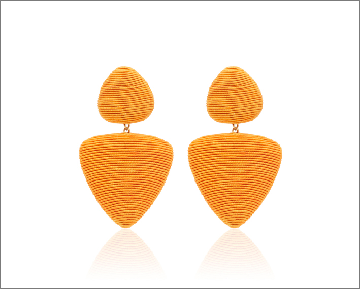 Clip Orecchini Pendenti Con Catene E Cristalli - Placcato Oro - Senza Foro, Chiusura A Clip - Eleganti E Luccicanti, Lunghezza 10 Cm - Dana Di Bello London