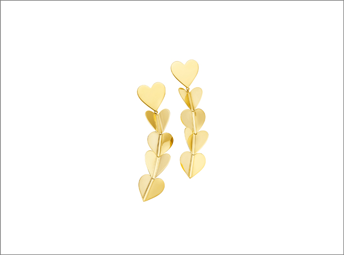 Orecchini Wings of Love in oro 18 carati  