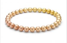 Collana con oro di diverse sfumature, collezione Solaris
