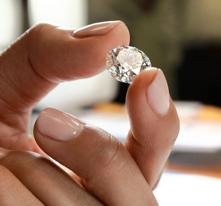 Diamante nel laboratorio Tiffany di Anversa