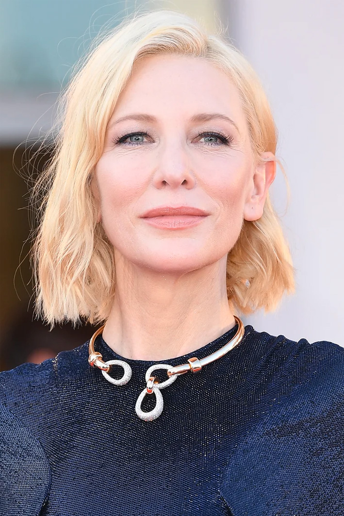 Cate Blanchett con la collana di Pomellato