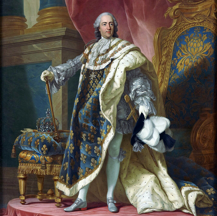 Luigi XV ritratto da Louis-Michel van Loo
