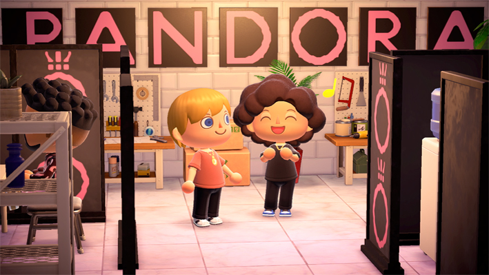 Lo spazio Pandora in Animal Crossing New Horizons