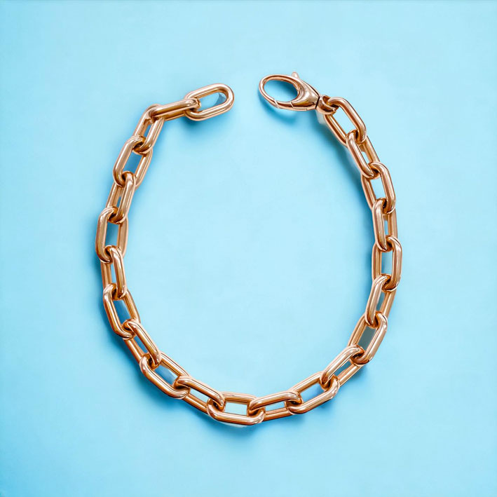 Catena in oro rosa