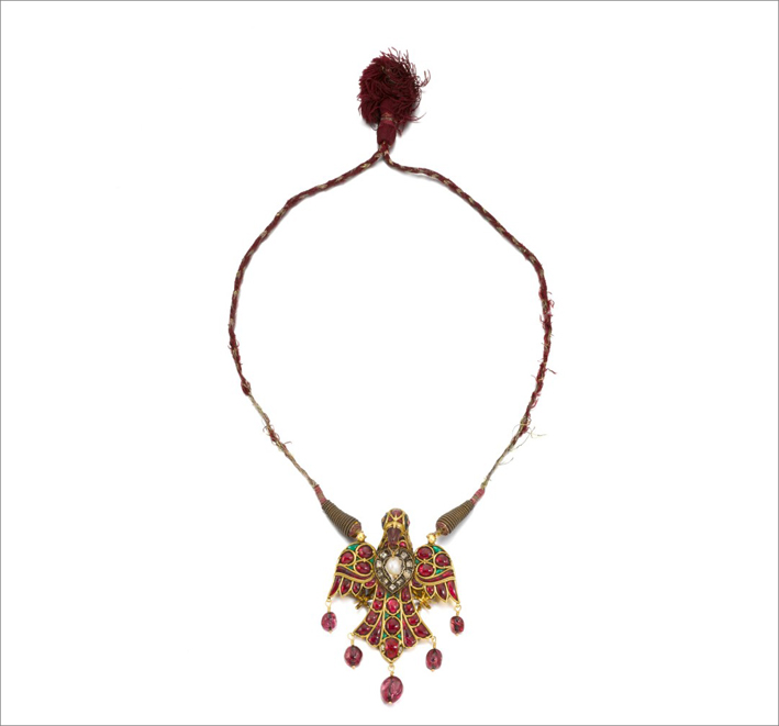 Collana del Deccan, con gemme. Circa Ottocento