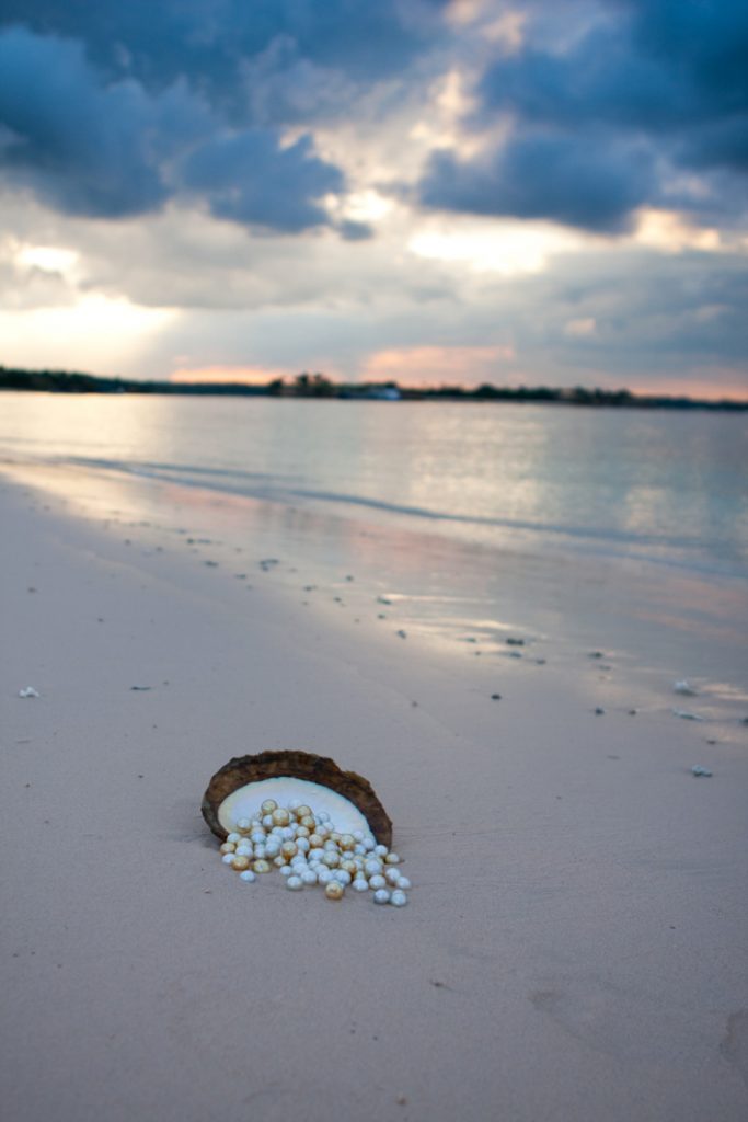 Perle sulla spiaggia