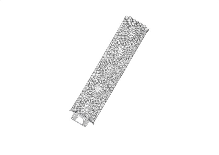  braccialetto di diamanti Art Déco di Van Cleef & Arpels 