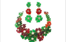 Parure collana e orecchini Augustin