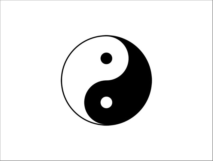 Il simbolo di yin e yang