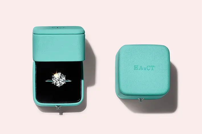 Confezione Tiffany per anello personalizzata