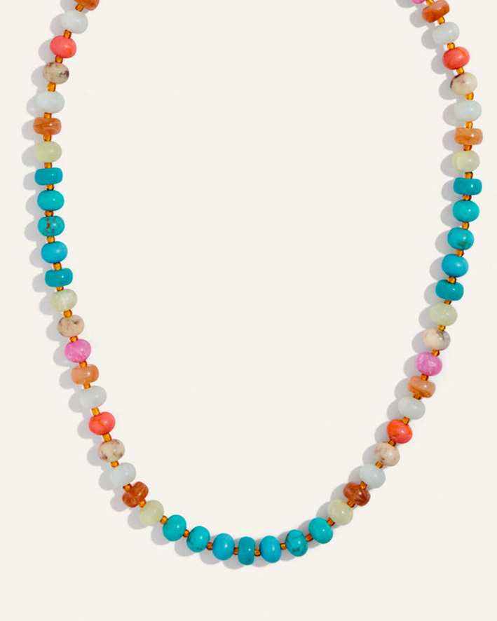 How sexy it is to sell jewelry at home 3 Pastel Beaded Candy Necklace