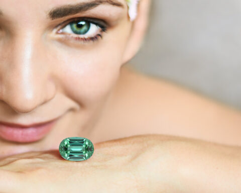 Una tormalina verde di Nomad's