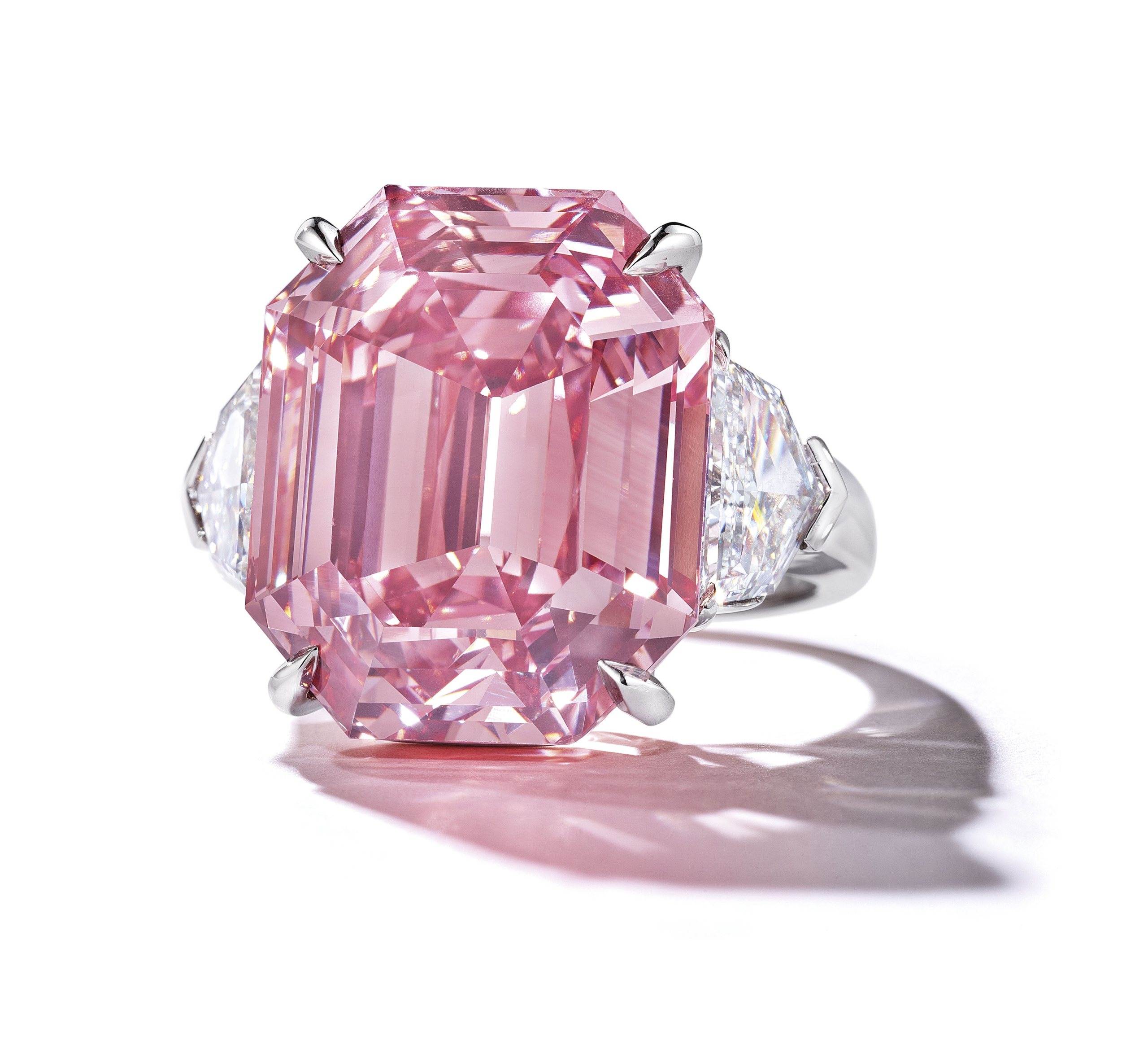 Il Winston Pink Legacy, diamante rosa da 18,96 carati