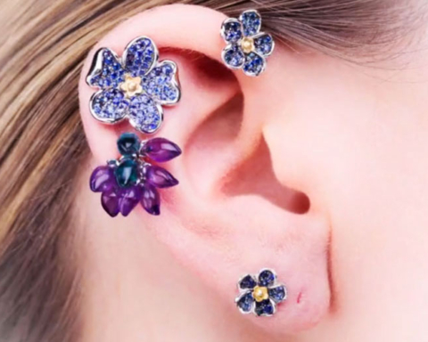 Collezione Forget-Me-Not indossata