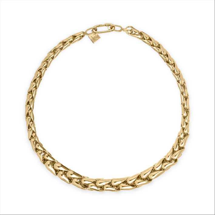 Collier Gia à Maillons small en Or Jaune