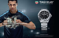 Advertising di Cristiano Ronaldo per Tag Heuer