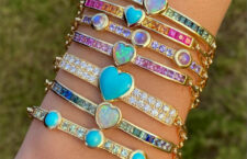 Bracciali in oro, diamanti e pietre semi preziose