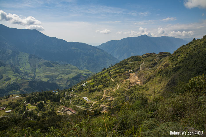 Miniera di Chivor, in Colombia