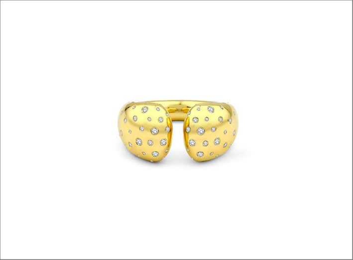 Mia ring 18k gold & diamonds