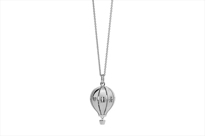 Collana Mongolfiere in argento