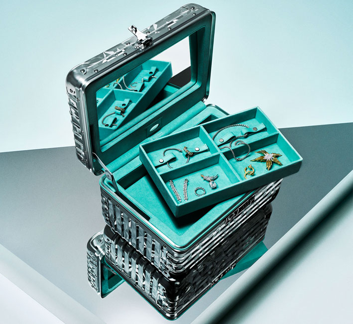 Tiffany Blue inside Jewelry Case