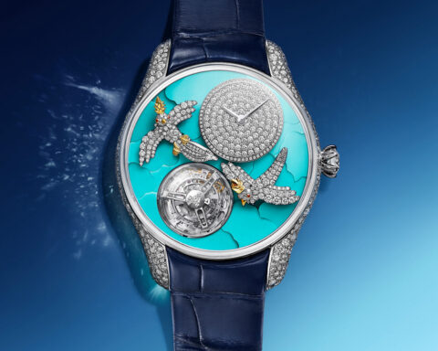 Jean Schlumberger by Tiffany, Bird on a Flying Tourbillon. Courtesy of Tiffany & Co
