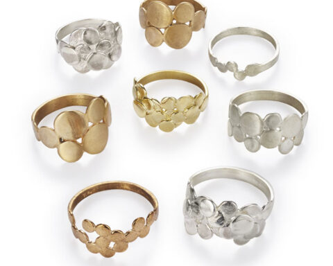 Anelli della collezione Overlaps
