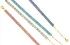 Bracciali Scintille con cubic zirconia colorati