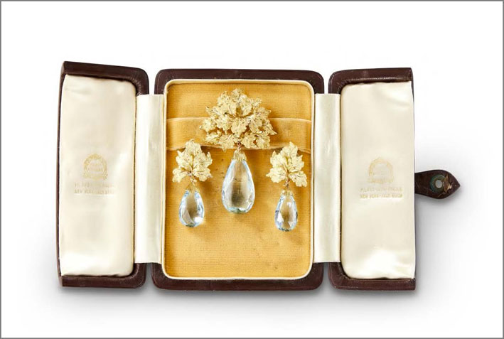 I gioielli del Tefaf 2025 1 Spilla e orecchini firmati da Gianmaria Buccellati