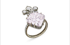 Marie-Thérèse Pink, raro diamante viola-rosa fancy a forma di aquilone da 10,38 carati