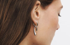 Orecchini in argento Twist