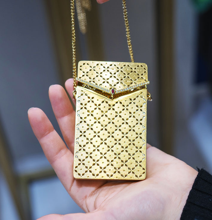 Roberto Coin Edler Schmuck 4 Porta carte in oro. Copyright: gioiellis.com