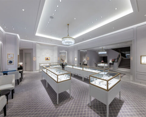 Lo store Harry Winston a Tokyo