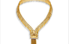 Collana Chantilly Zip, 1952, in oro, platino, diamanti