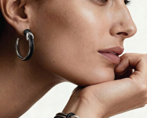 Orecchini e bracciale Foedus di Pianegonda