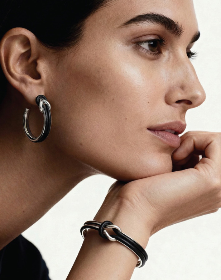 Orecchini e bracciale Foedus di Pianegonda