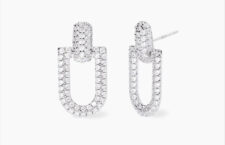 Orecchini Roma in argento e cubic zirconia