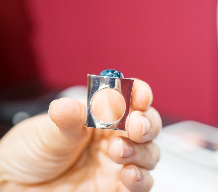 Vitale Jewelry con creatividad 3 Anello Cupola. Copyright: gioiellis.com