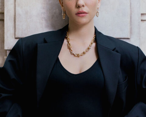 Matilda De Angelis nella campagna adv Tiffany