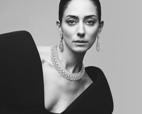 Immagine per la campagna Adv di Buccellati, foto di Nathaniel Goldberg