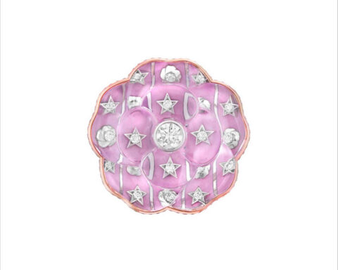 Spilla Symbole Camélia