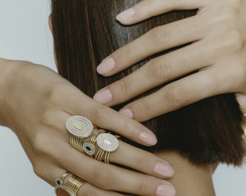 Anelli della collezione Sway di Nanis